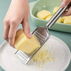 1 Pc Stainless Steel Lemon Zester   Grater - For Fruits  Vegetables   Cheese