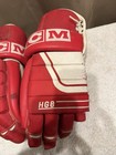     vintage Ccm Hg8 Hockey Gloves Detroit Red Wings Men   s M