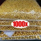 925 Sterling Silver Round Spacer Beads Jewelry Making Loose Findings