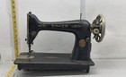 Antique Singer Model 99 Sewing Machine 1928 Black Gold Decals Treadle