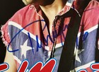 Ted Nugent Signed 13x19 Concert Poster From 2016   motor City Madman  rock Legend