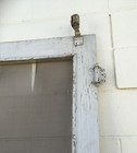 Vintage 1950s Screen Door White Antique 31 5    X 80    Shipping Available 