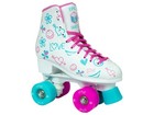 Epic Skates Frost Quad Roller Skates White Kids Size 1