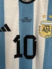 2022 Argentina Home- World Cup Final Jersey- Messi 10- Size L