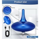 Rechargeable Spinning Top     Mesmerizing Led Motion Toy For Stress Relief