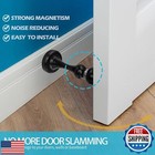 Neoera Magnetic Door Stop   black    Door Stopper Strong Magnetic Door Catch For 