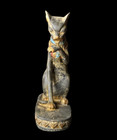 Egyptian Cat Goddess Bastet Statue   Egyptian Goddess Statue From Ancient Era