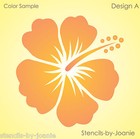Stencil Hibiscus Flower A Beach Tropical Aloha Garden Art Craft Signs U Paint