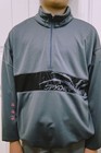 Spyder Men s 1 4 Zip Mock Neck Colorblock Pullover Sweatshirt Polyester L