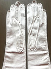 Vintage White Kid Leather Opera Gloves Real Kid Lavabo Florence Italy Opera Soft