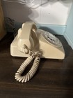 Vintage Bell System Western Electric Black Rotary 500dm Desk Phone White Works