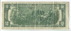 1976 Bicentennial Two Dollar Bill  Us  2 Federal Reserve Note Mis-aligned Sm169