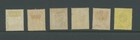 Great Britain Edward Scott   129 130 132 136 144 147 F vf Og Hinged hr Stamps