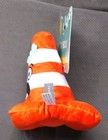 Fringe Toy Box Construction Cone Plush Pet Dog Toy Squeaks Crinkles Toybox New 