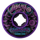 Slime Balls Skateboard Wheels 54mm Bam Margera Guest Hardline 95a Purple