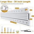 French Cleat Hanger 30  2 Pairs Aluminum Z Clips Heavy Duty Mirror Mount 200lbs