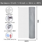 Welded Mesh Fencing 36in X 100ft Hardware Cloth Galvanized Chicken Wire 1 4inch