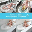 Fisher-price Baby To Toddler Bath 4-in-1 Slingn Seat Tub 2 Toys Climbing Leaves