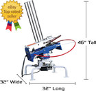 Usa Clay Automatic Clay Pigeon Thrower - Skeet Thrower Machine With Wobbler Kit 