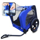 Pet Bike Trailer Foldable Dog Bicycle Carrier Dog Cart For Small   Medium Pets