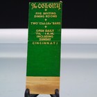 The Colony Restaurant Walnut St Cincinnati Oh Vintage Matchbook Cover 
