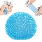 Blue Sensory Stress Ball - Soft Gel Fidget Toy For Anxiety Relief  Autism adhd 