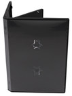 New Standard Black 6-disc Dvd Replacement 14mm Case Premium Movie Storage Shell