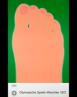 Tom Wesselmann  edition 1  1972 Olympic Poster Olympische Spiele Munich 40 x 25 