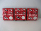 Vintage Genuine Arrow Precision Made Staples S-66  3 Full Boxes  Nos Nib