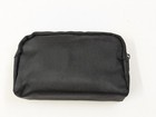 Tumi For Delta Air Lines Black Fabric Toiletry Makeup Amenity Travel Kit Bag