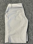Adidas Shorts Womens Size 0 Climalite Lightweight Flat Front  Golf Long Gray