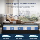 12 Inch Queen Mattress In A Box Hybrid Gel Memory Foam Pocket Spring Soft Plush