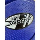 Joe Rocket Mesh Leather Motorcycle Jacket Mens L Blue Black Armor Touring Euc
