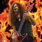 Pantera-dimebag Darrell - Action Figure - Reaction-w guitar-licensed-new In Pack