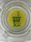 Vintage Holiday Inn Classic Sign Star Hotel Yellow Green Glass Ashtray