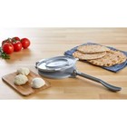 Imusa 8  Cast Aluminum Tortilla Press - Silver tortilla Maker  Presser grill Pan