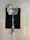 Antique Whiting Louis X Sterling Silver Sugar Sifter Pierced Spoon   Not Scrap  