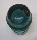Antique 1880 s Brookfield Unnumbered Green Glass Telegraph Pole Insulator