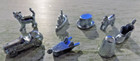 Monopoly 2013 Replacement Tokens Eight Game Pieces   Free Shipping  