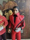 Michael Jackson Dolls American Music Awards And Thriller Costumes  Used 