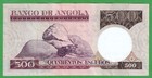 S6 - Angola 500 Escudos 1973 Uncirculated Banknote P  105 - Camoes Sn  Qz-023041