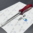Snap-on Tools Rare Corvette Cranberry Hard Grip 5 16  Flat Head Screwdriver Sdd6