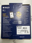 Brady M211 Portable Bluetooth Monochrome Label Printer  Yellow black