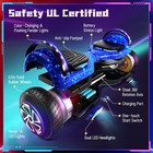 400w Electric Hoverboard 6 5 Inch Bluetooth Speaker Self-balancing 6 2mph 5miles