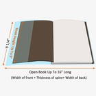 Clear Book Covers 50 Pcs For 8 1 2  Tall Books  Adjustable Book Covers  Protect