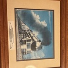 New Haven  the Shoreliner  Steam Locomotive Framed Railroad Train Print