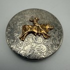Vintage German Silver Snuff Can And Lid With Copenhagen Snuff Can