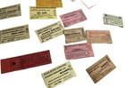 Large Lot Of Vintage Used Railroad Tickets  1936 For One The Rest 60s And 70s