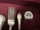 Set 1847 Rogers Bros  Silverplate Flatware Set Remembrance 77pcs  In Box