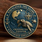 U s  Navy Shellback Crossing The Line Challenge Coin Military Veteran Gift